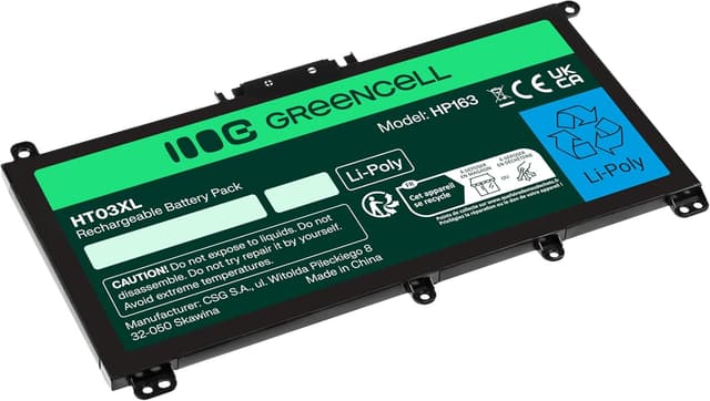 Detalle de Green Cell Batteria per HP HT03XL 3400 mAh