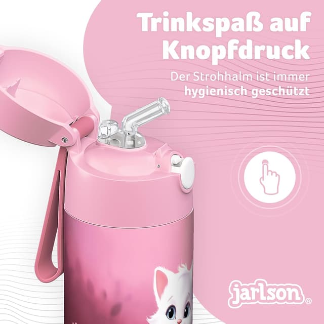 Thumbnail 3 de Jarlson Trinkflasche Kinder Charli Edelstahl 350 ml