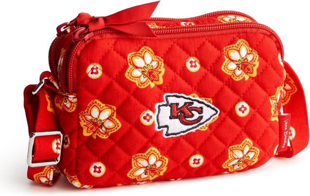 Detalle de Vera Bradley Women’s Cotton Small Stadium Crossbody Bag