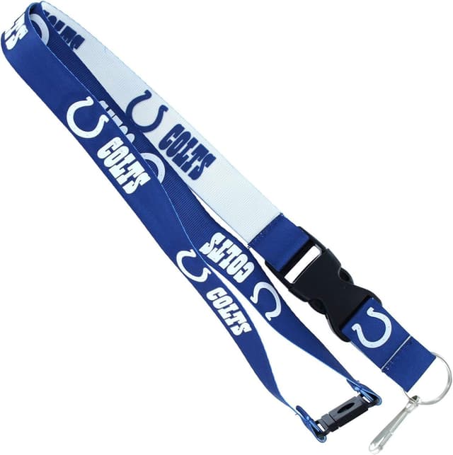 Detalle de Aminco NFL Reversible Team Lanyard with Breakaway Tab & Quick-Release Buckle