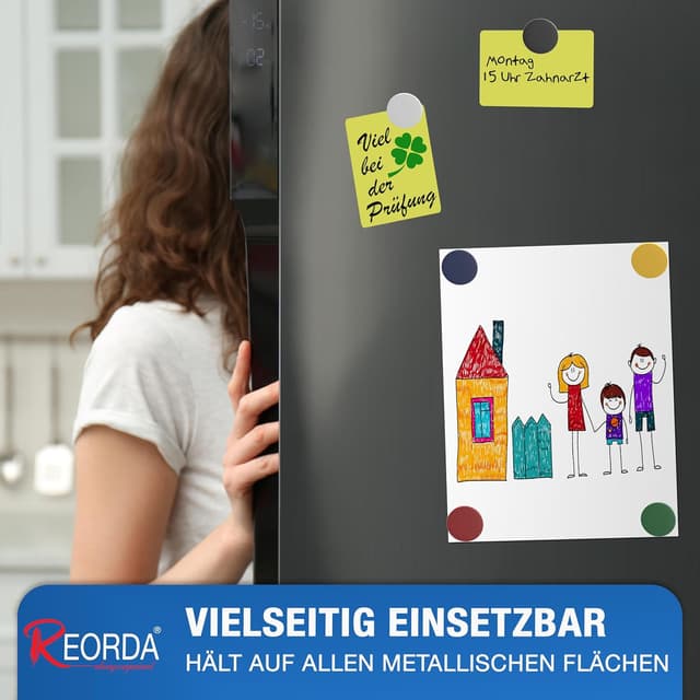 Thumbnail 4 de REORDA Magnete stark 30x für Whiteboard