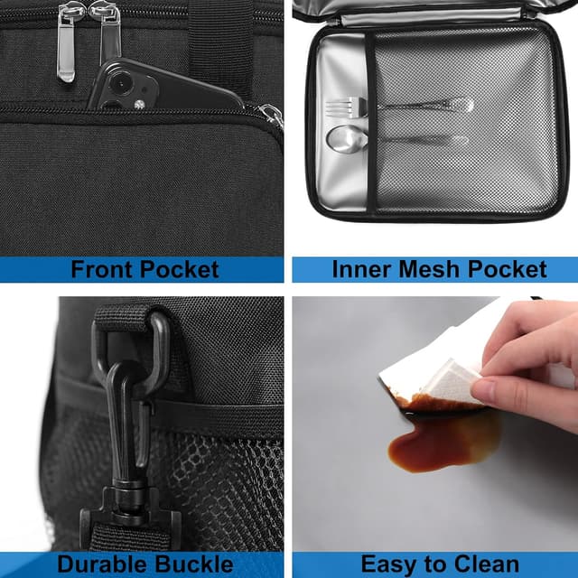 Thumbnail 5 de Femuar Reusable Lunch Box insulated cooler bag