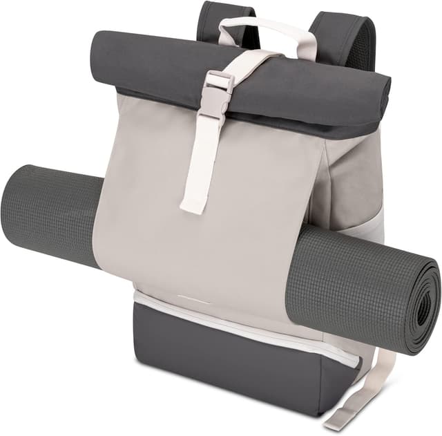 Detalle 2 de Johnny Urban Allen Large Roll Top : sac à dos antivol pour ordinateur 16 pouces, 19–23 L, polyester 600D