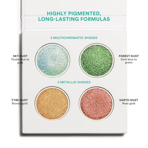 Detalle de 3INA MAKEUP The Four — Paleta de sombras multicolor 🎨