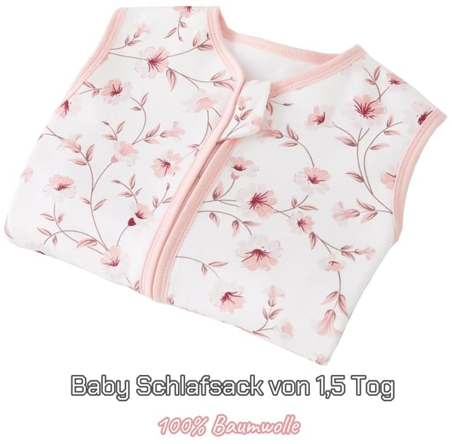 Detalle de Teechodina Baby Schlafsack mit Füßen 1,5 Tog
