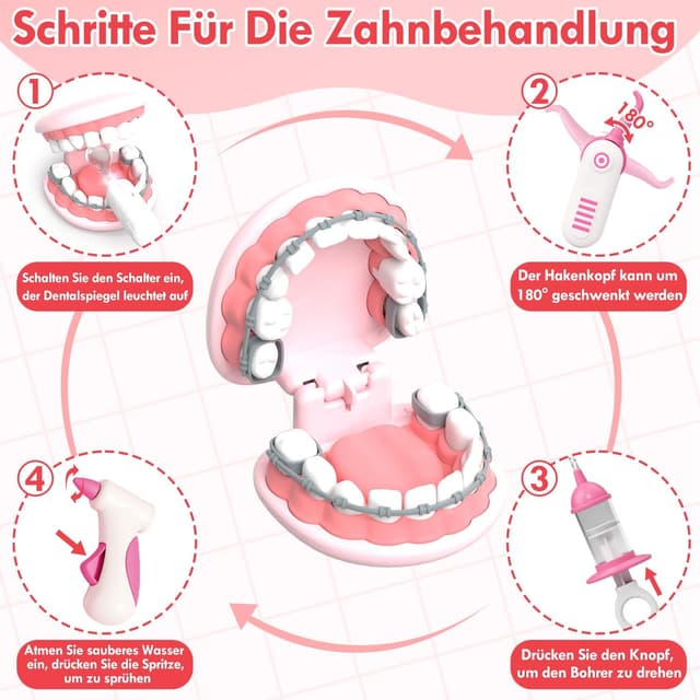 Detalle 2 de Lehoo Castle Arztkoffer für Kinder 3+