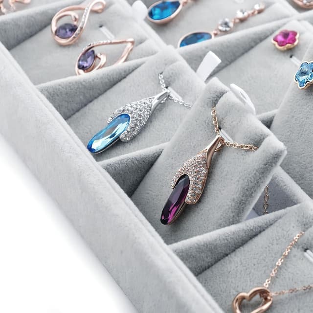 Thumbnail 4 de Papten Bandeja Apilable de Terciopelo para Joyas 💍