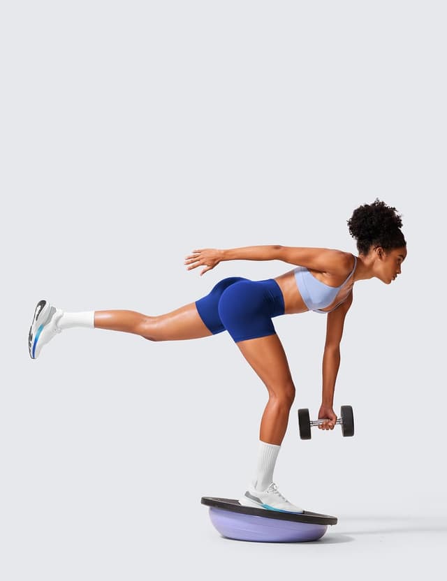 Detalle de CRZ YOGA Donna Butterlift pantaloncini da yoga a vita alta senza cucitura frontale