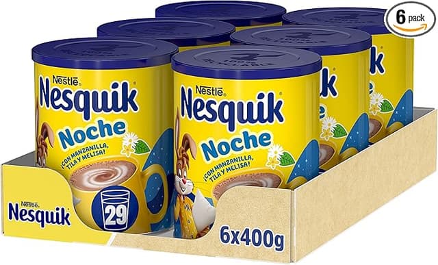 Imagen de Nesquik NESTLÉ Noche Cacao ☕ Pack 6 x 400g en OfertitasTOP