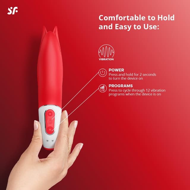 Thumbnail 2 de Satisfyer Vibes Power Flower 12 modes