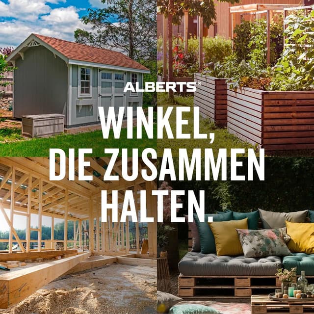 Thumbnail 2 de Alberts 204822 Équerre pour clôture tressée 83 mm 🛠