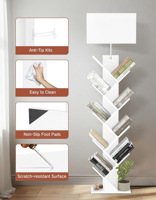 Thumbnail 6 de OUTONLIFE Libreria ad Albero 9 ripiani