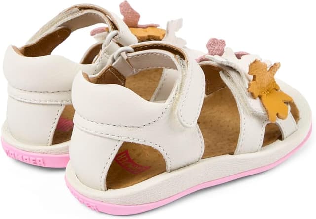 Detalle de Camper Baby Girl’s Bicho K800588 Strap in Natural White