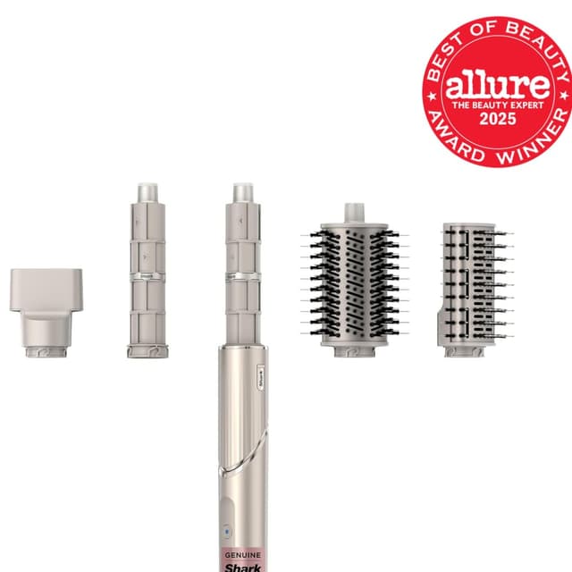 Detalle 2 de Shark FlexStyle Air Styling & Drying System (HD430) — multi-styler hair dryer brush with auto-wrap curlers