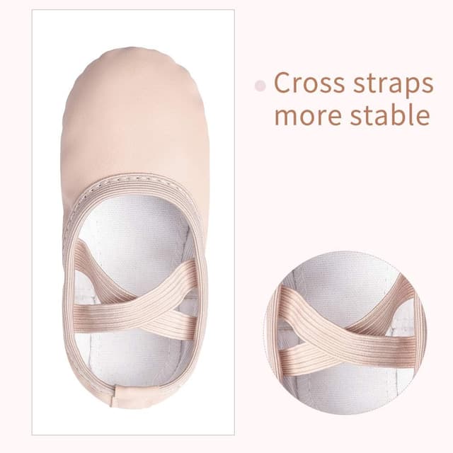 Detalle de Ballet slippers for kids PU close-fit