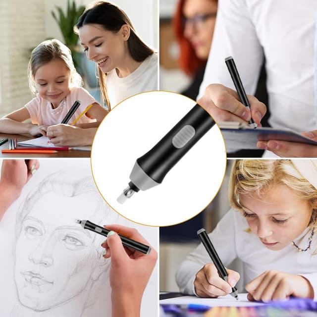 Thumbnail 6 de OFFCUP Elektrischer Radiergummi-Kit (batteriebetrieben) mit Ersatzminen – 2 Größen