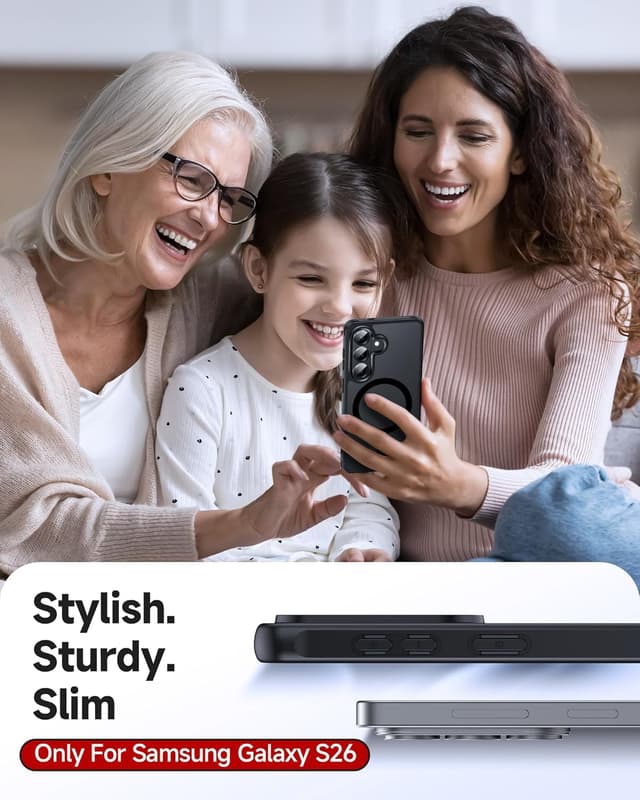 Thumbnail 6 de LeYi Magnetic MagSafe case for Galaxy S26