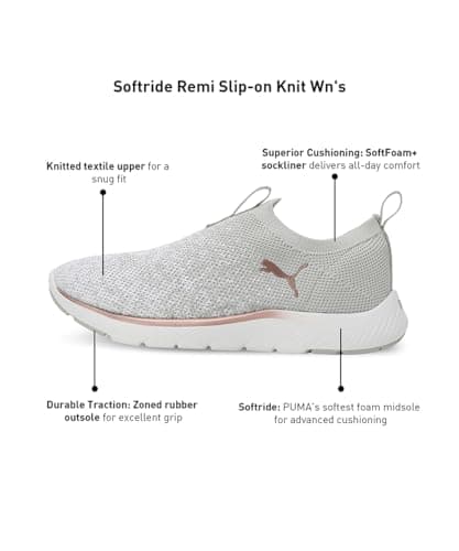 Thumbnail 6 de PUMA Women Softride Remi Slip-on: Zapatillas Running 🚀 Ash Gray