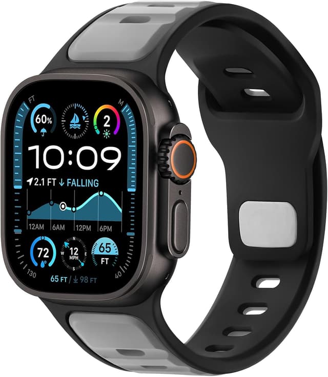 Detalle de Anlinser Sport Strap for Apple Watch 45mm
