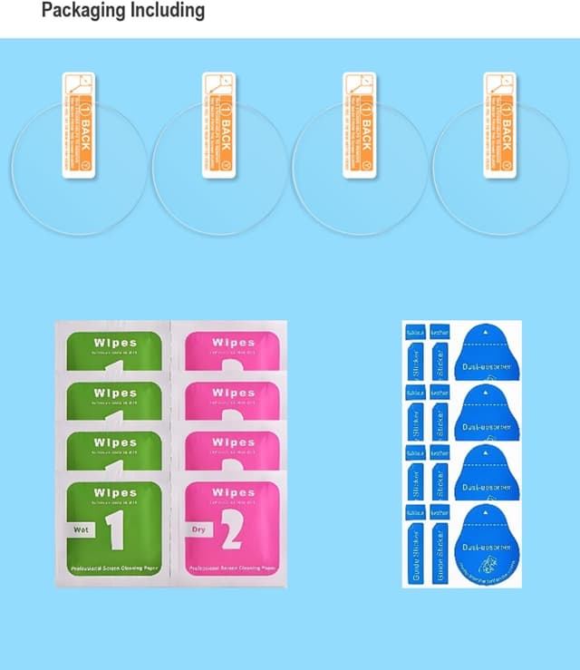 Thumbnail 6 de iDaPro Fossil Gen 5 screen protector 4 pack