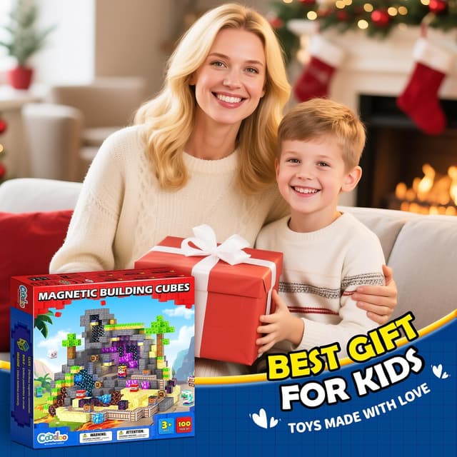 Thumbnail 6 de Coodoo Magnetic Blocks 100PCS set