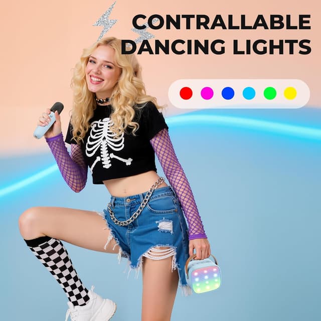 Thumbnail 6 de Ankuka Karaoke per bambini con microfono 1 unità 🎤