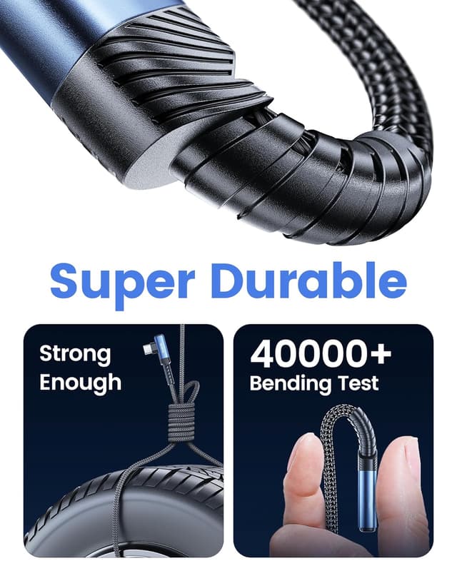 Thumbnail 4 de toocki USB-C-Kabel 3M 3A USB-A auf USB-C