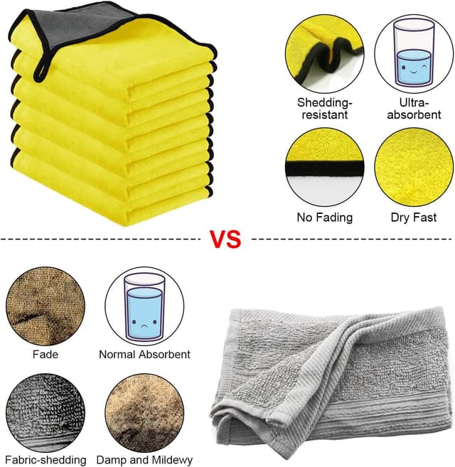 Thumbnail 3 de URAQT 500gsm Chiffons microfibre 30x40cm 🧽