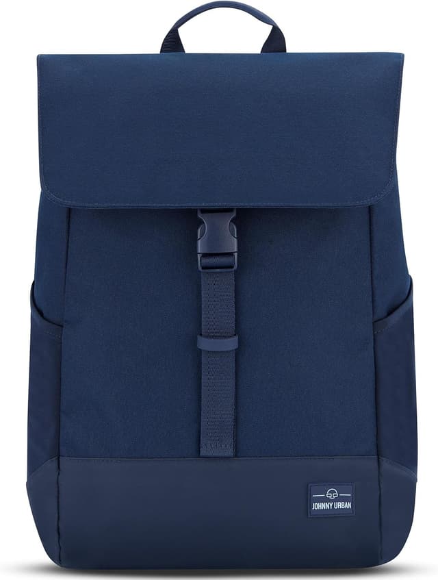 Detalle de Johnny Urban Mika Laptop-Rucksack (14 bis 15,5 L) wasserabweisend – Damen & Herren, dunkelblau