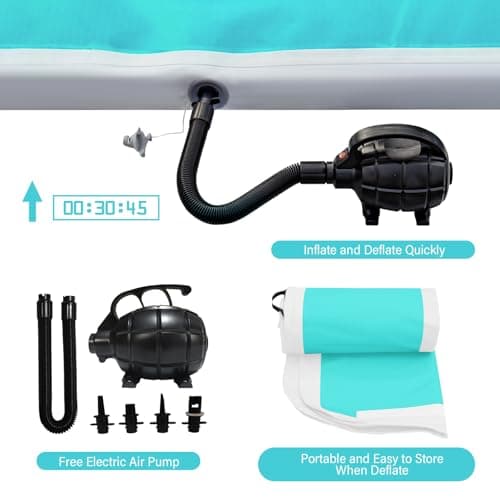 Thumbnail 4 de AKSPORT Gymnastics Air Mat Inflatable Tumble Track ๐โ