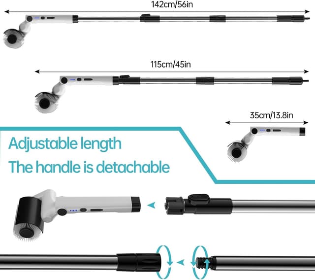 Thumbnail 2 de Tiwiche Roller Electric Spin Scrubber