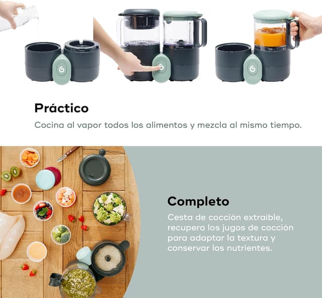 Detalle 2 de Babymoov Nutribaby One 2 L robot 4 en 1