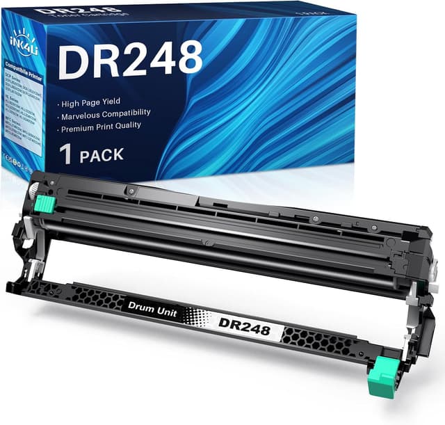 Detalle de INK4U DR248CL Trommel kompatibel mit Brother DR-248CL für ausgewählte MFC/DCP/HLLaser (nur Trommeleinheit)