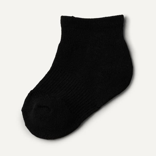 Detalle 1 de Amazon Essentials calzini sportivi alla caviglia unisex per bambini e ragazzi con ammortizzazione a zone e supporto arco plantare