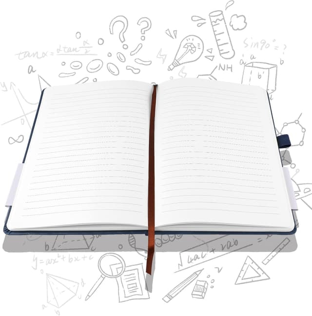 Detalle 2 de A5 Notebook PU Leather Journal 200 Pages 📒