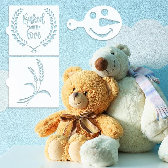 Thumbnail 4 de Ktxaby 13 Pcs Wheat Themed Cookie Stencil Set