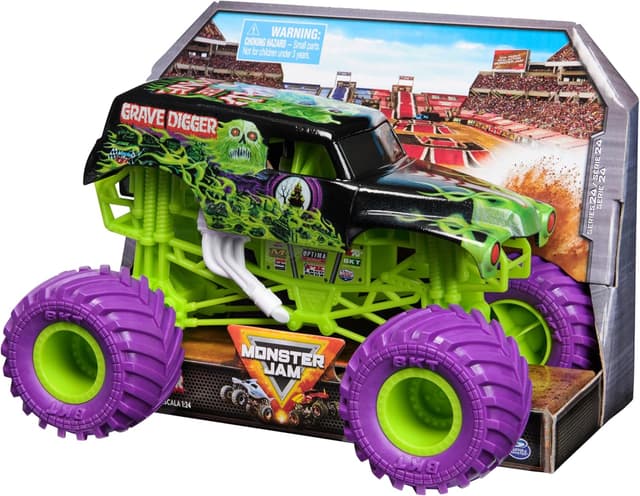 Detalle 1 de Monster Jam Grave Digger 1:24 die-cast