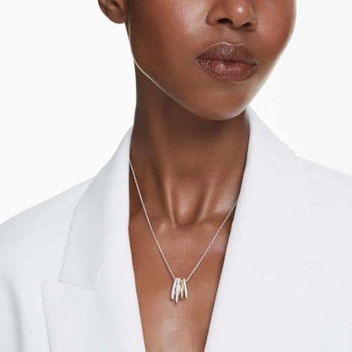 Thumbnail 4 de Swarovski Colgante Hyperbola blanco, tallas mixtas 💍