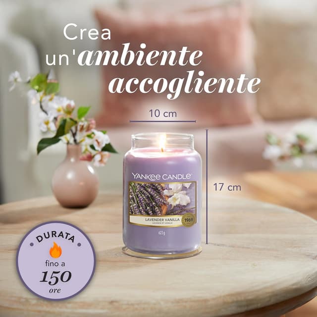 Thumbnail 4 de Yankee Candle Lavanda Vaniglia 150 h 🕯