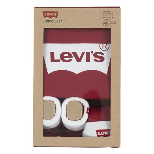 Detalle de Levi's Classic batwing set 0‑6 meses bebé 👶