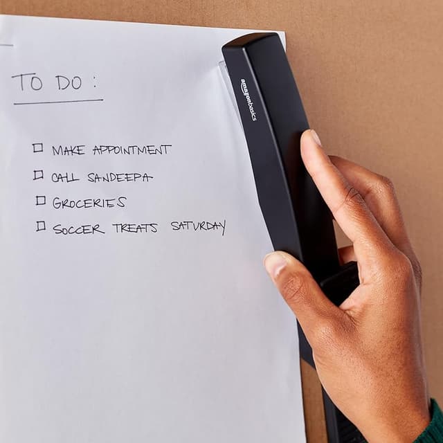 Thumbnail 5 de Amazon Basics 25-Sheet Desk Stapler with 1000 Staples