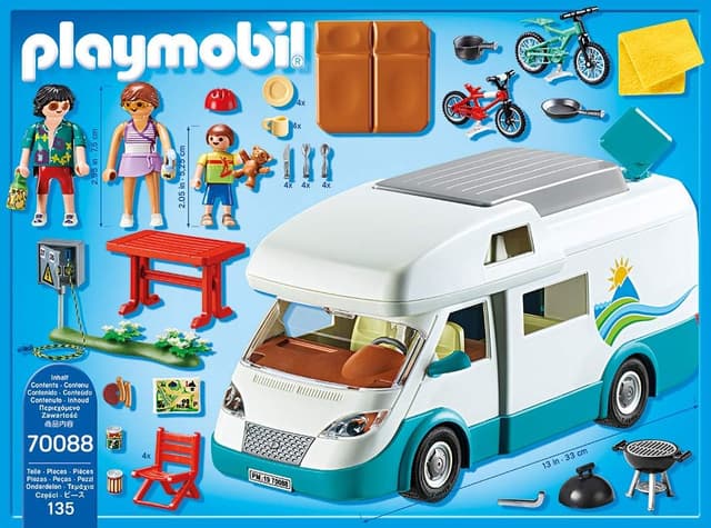 Thumbnail 4 de PLAYMOBIL 70088 Caravana de Verano para niños desde 4 años