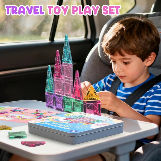 Thumbnail 4 de ACELIFE Magnetische Bausteine 60 Teile 🧩