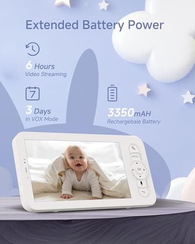 Thumbnail 4 de ARENTI D3 2K Baby Monitor with Night Vision