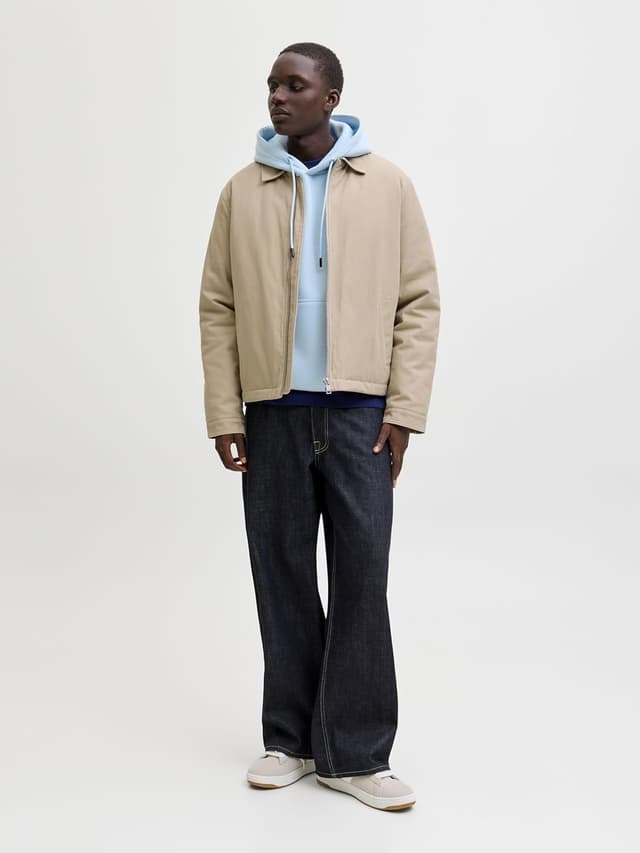 Detalle de JACK & JONES Hoodie Plain Hoodie in felpa: basic morbida per il quotidiano