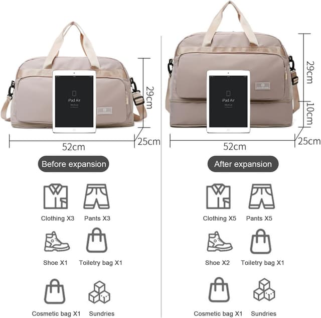 Thumbnail 3 de Vllcsla Bolsa de Gimnasio expandible 50,7 L