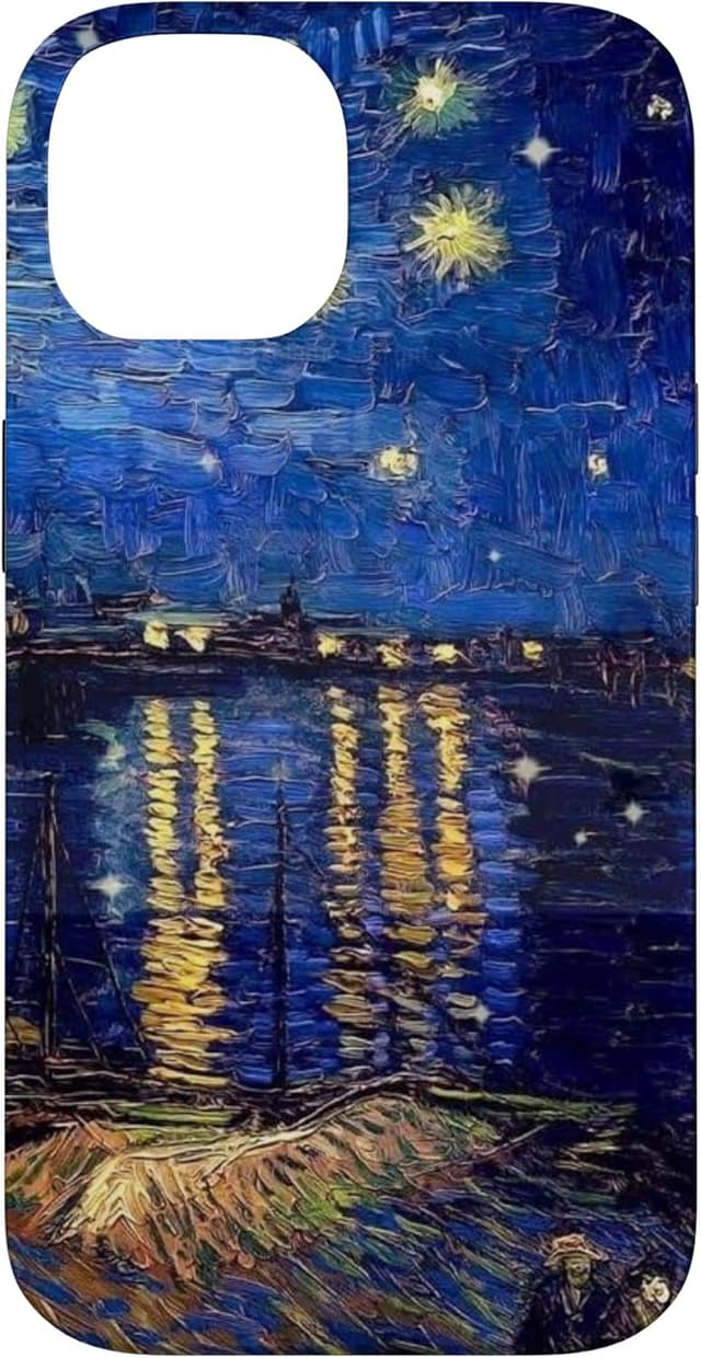 Detalle 2 de Custodia iPhone 17 Pro con dipinto Van Gogh