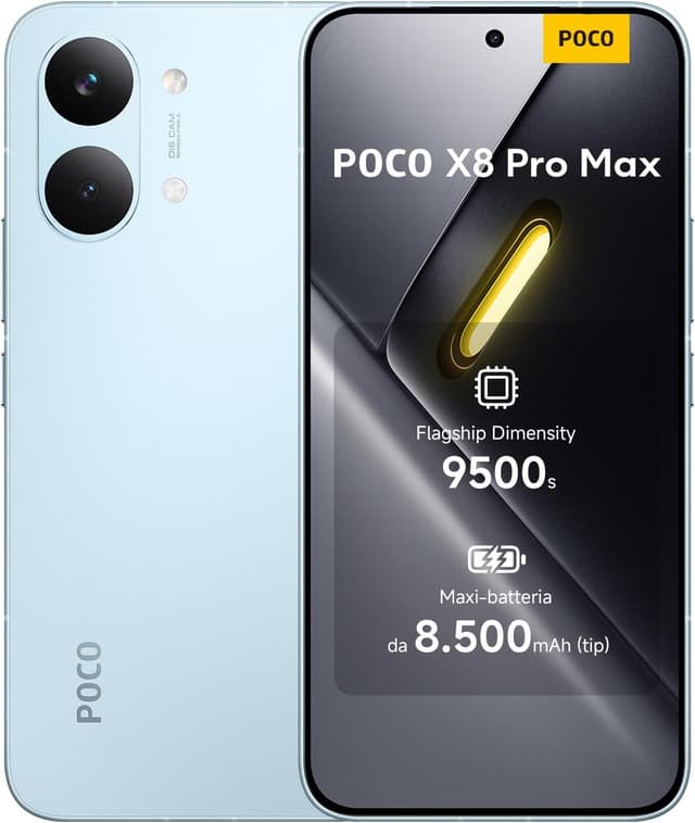 Detalle de XIAOMI POCO X8 Pro Max con Dimensity 9500s