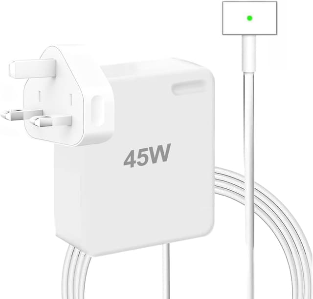 Detalle de 45W T-Tip MacBook Air Charger (T-Tip power adapter) compatible with 11 and 13-inch models 2012–2017