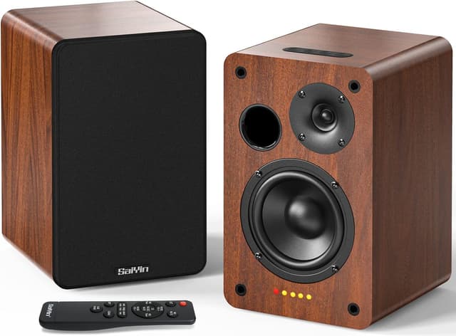 Detalle de Saiyin Bluetooth Bookshelf 40W x 2